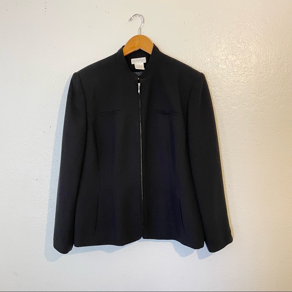Vintage Worhtington zip-up blazer
